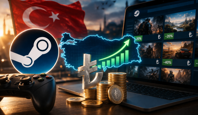 Steam fiyatları ve Türk lirası