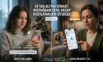 18 yaş altına dikkat instagram genç hesap kısıtlamaları devrede haber görseli